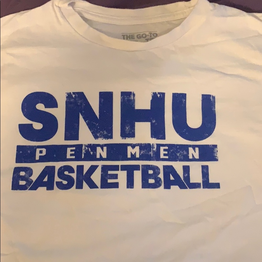 COPY - White T-shirt basketball size medium